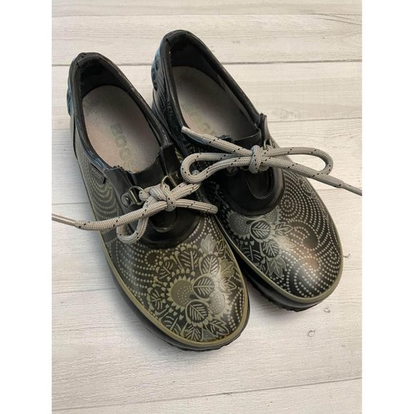 Bogs womens slip‎ on rain clogs size 6 - Picture 1 of 7